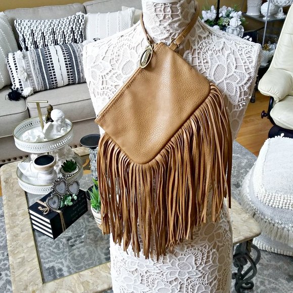 BOHO Fringed WRISTLET Carlos SANTANA - Picture 1 of 3
